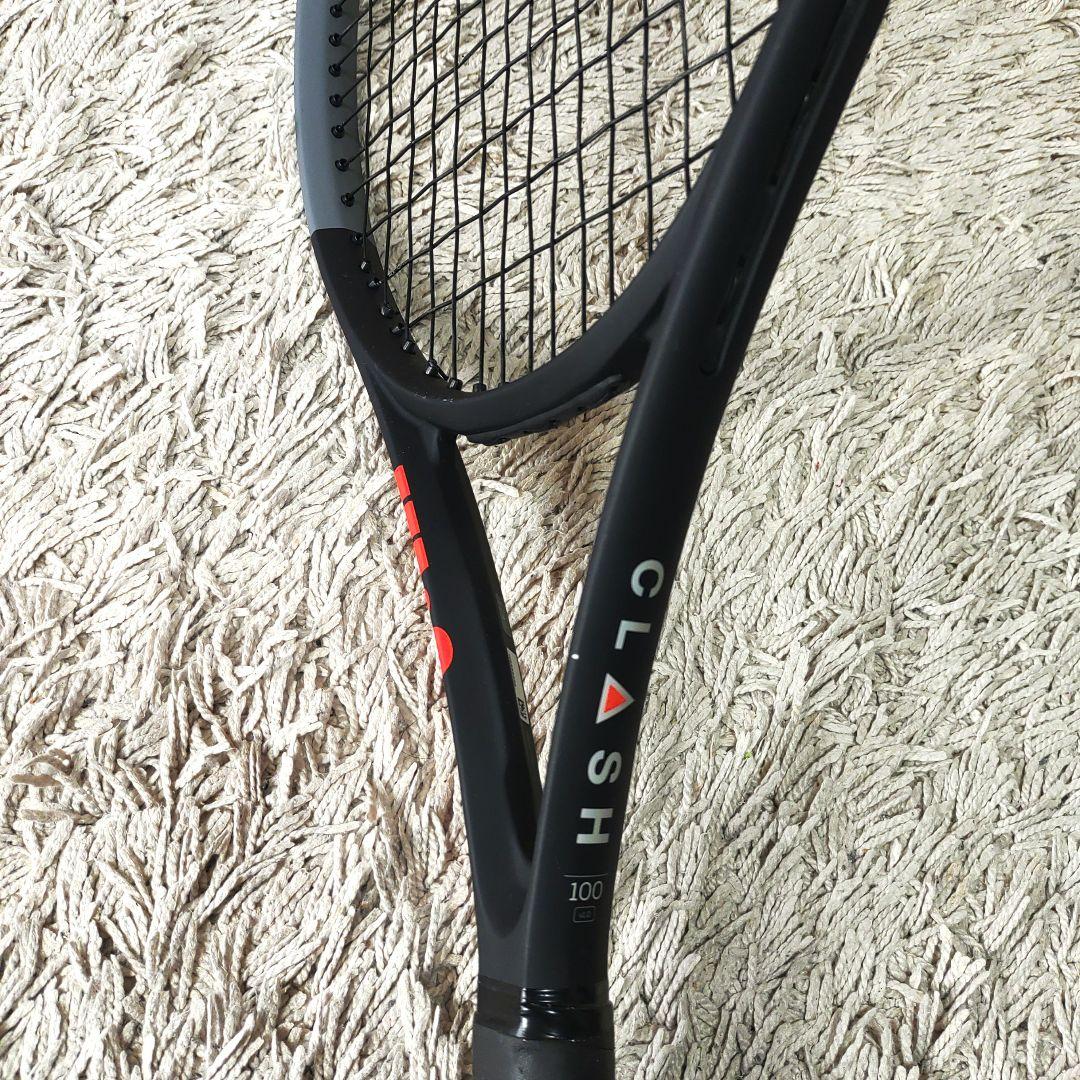 【美品】Wilson clash100 v1.0 クラッシュ　テニスラケット