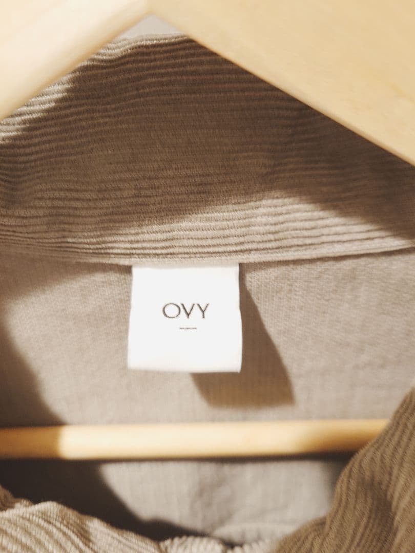 ジャケット・アウター OVY Washed Corduroy Wide Relax Jacket M