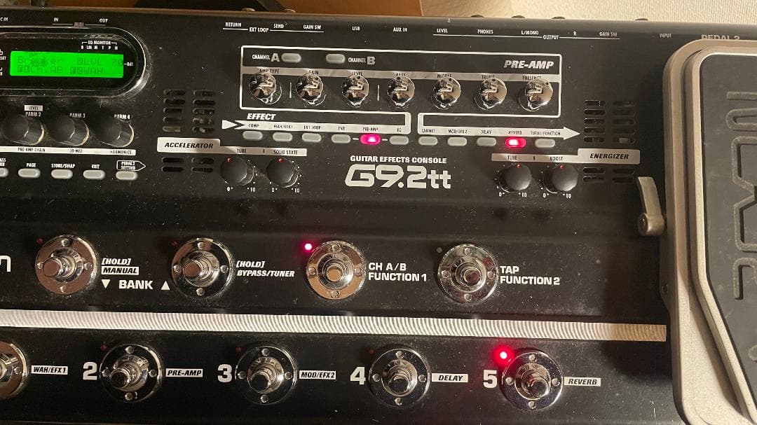ZOOM G9.2tt ギター用マルチエフェクター
