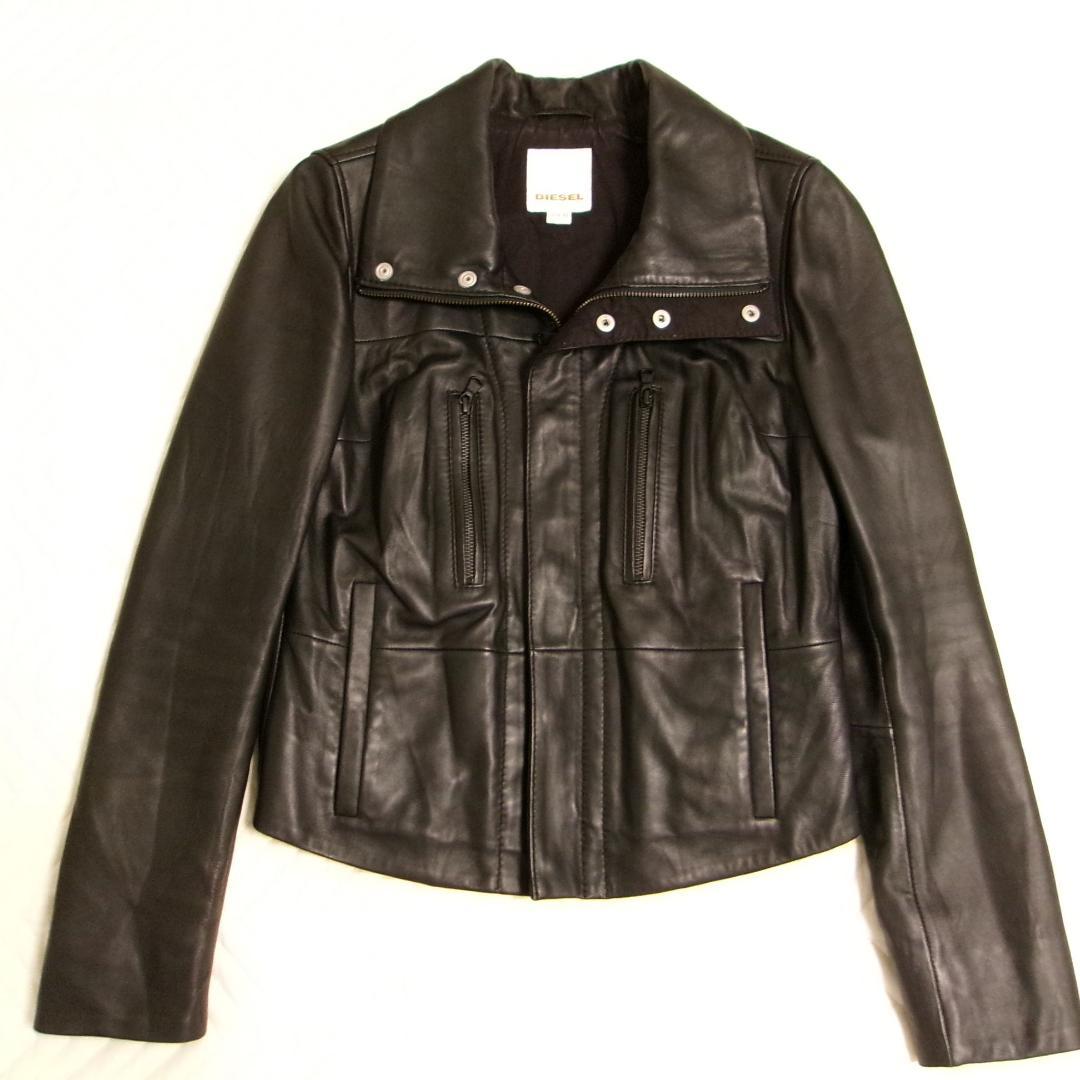 DIESEL: レザージャケット (羊革)