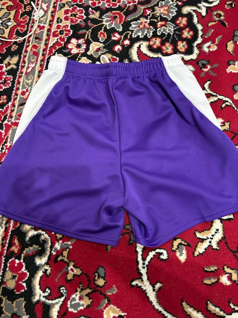 ★レトロパープル　ASICS　アシックス　バレーボール　ゲームパンツ　パンツ