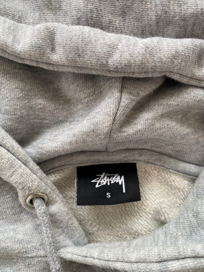 Stussy グレー パーカー S