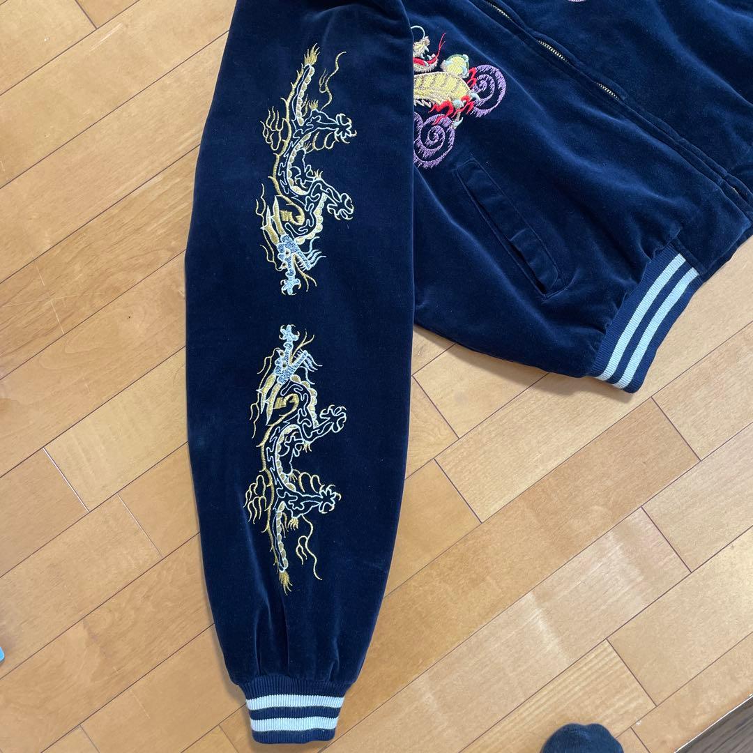 ベロア　スカジャン