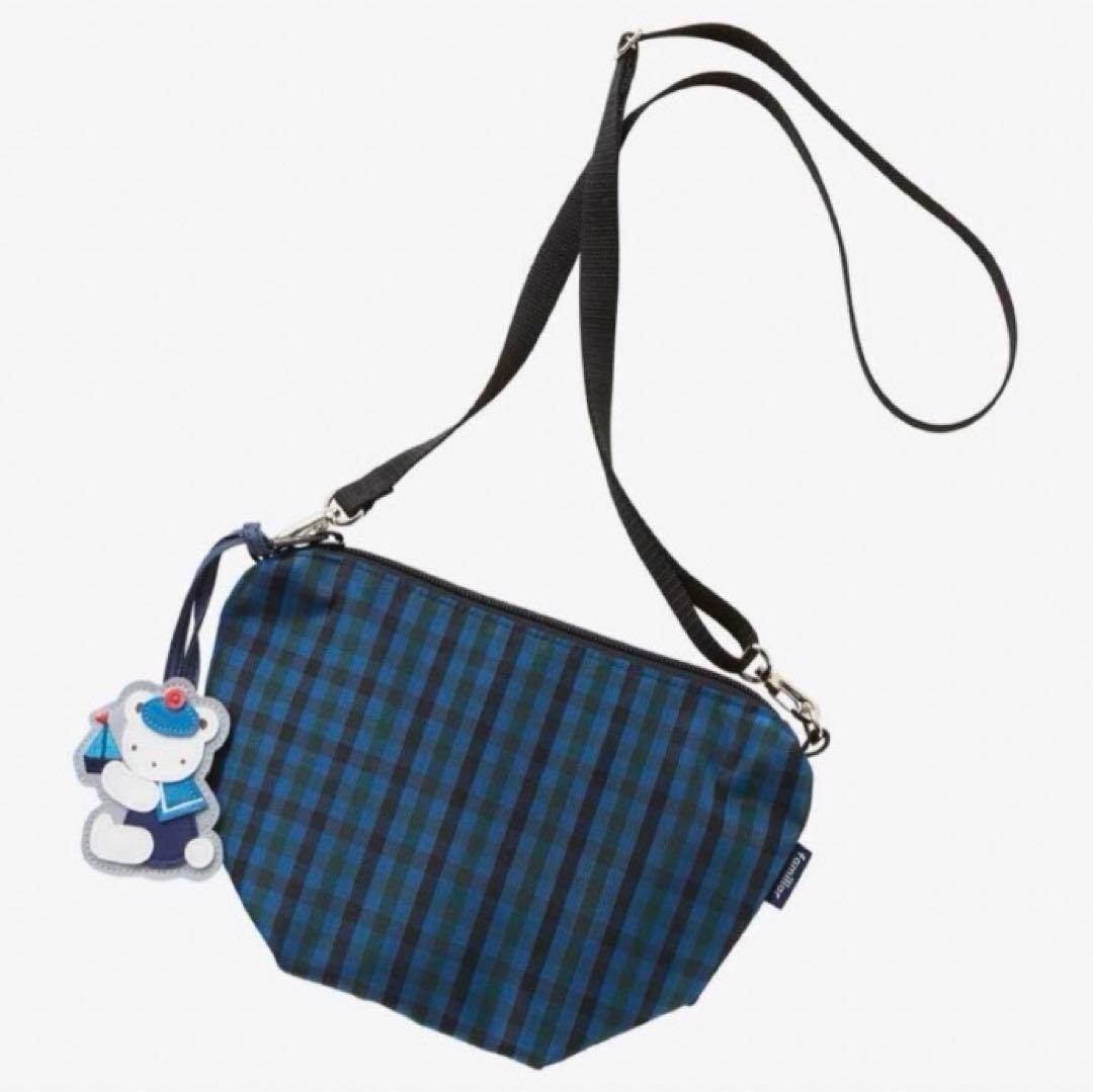 ファミリア　舟形ポシェット