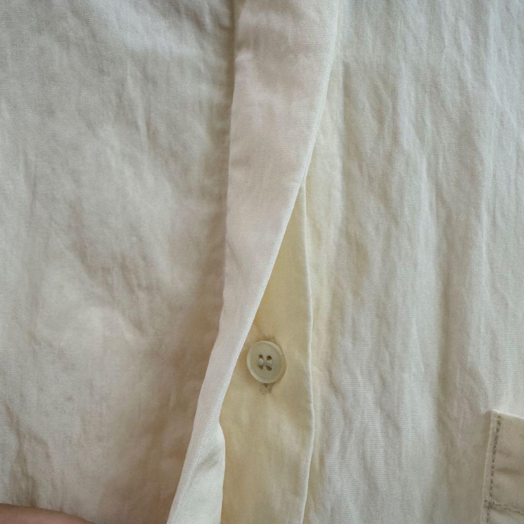 TODAYFUL Silky Pocket Shirts エクリュ 長袖シャツ