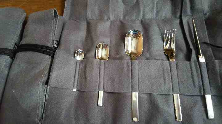 希少シロデザイン　フルコース3カトラリー３セット