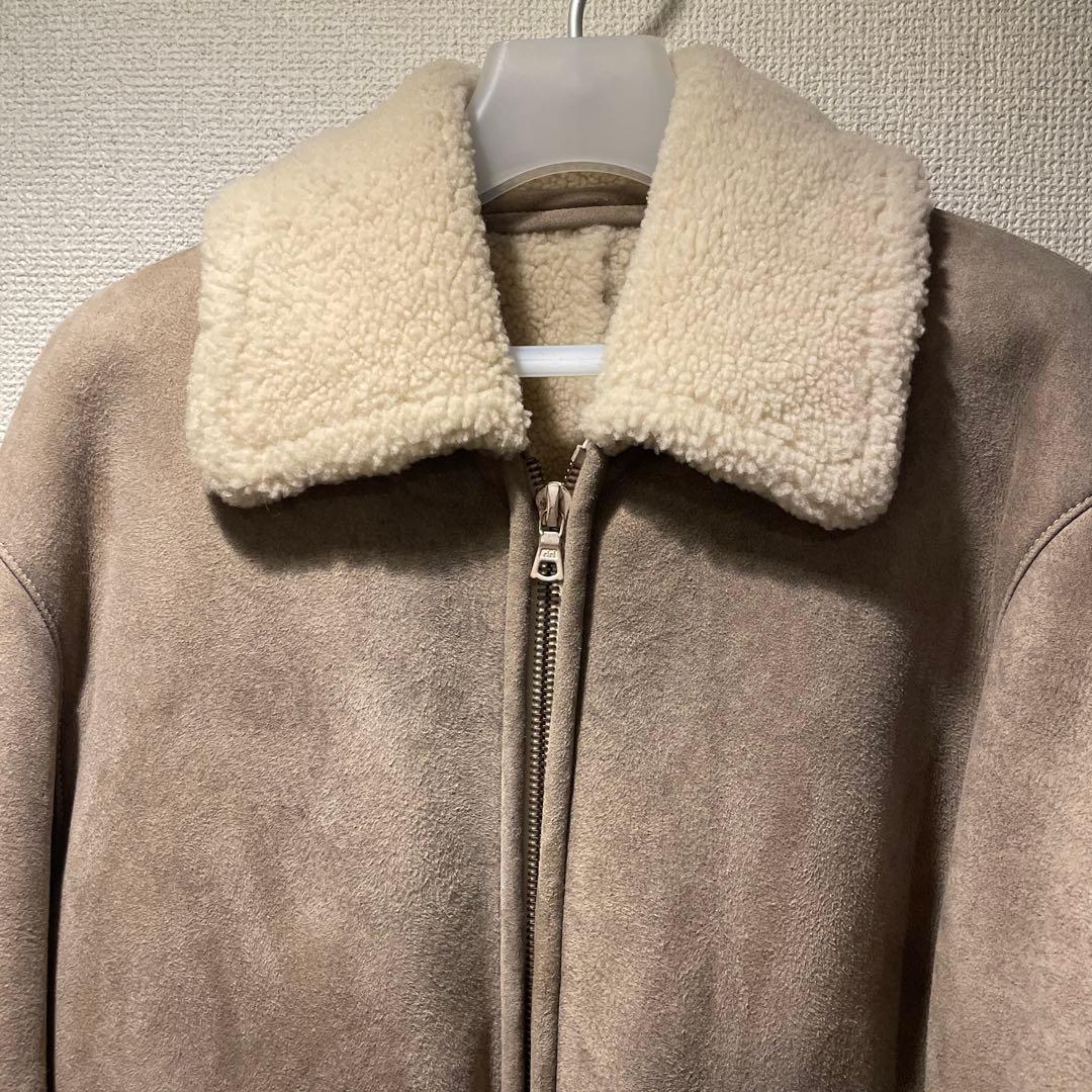 売約済 comoli 19aw シープスキン ジャケット 値下げ不可