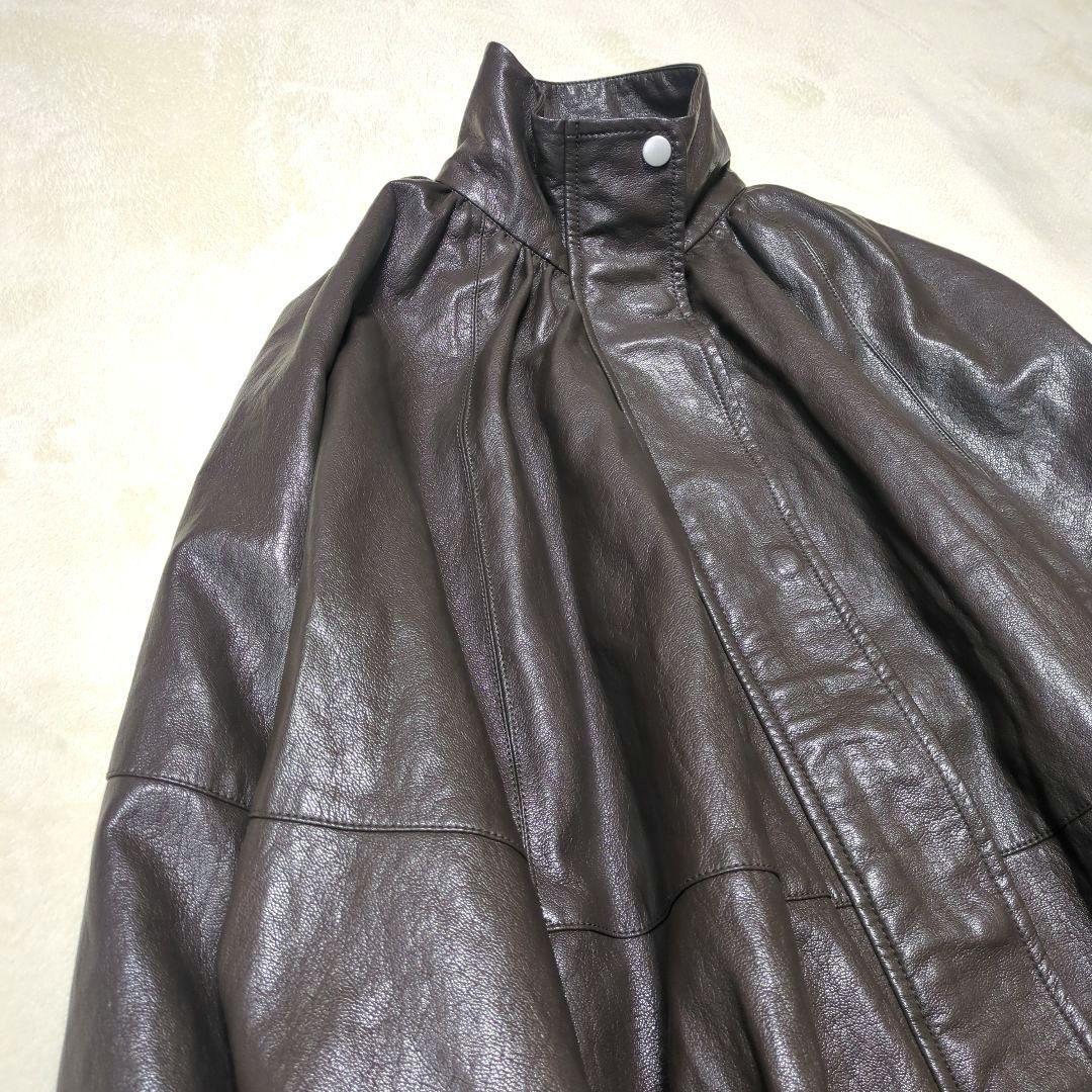 ZARA【未使用級美品】現行品　フェイクレザー ボンバージャケット　アウター