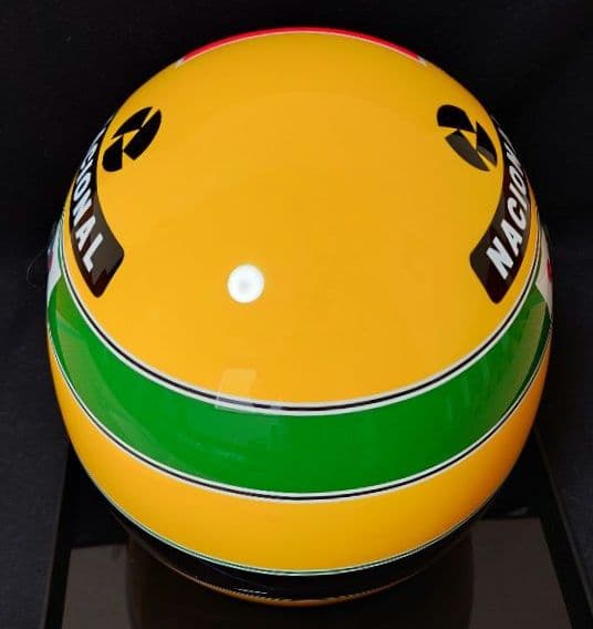 【プロフ必読】A.セナ レプリカヘルメット F1 1992年 鈴鹿仕様 極上品質