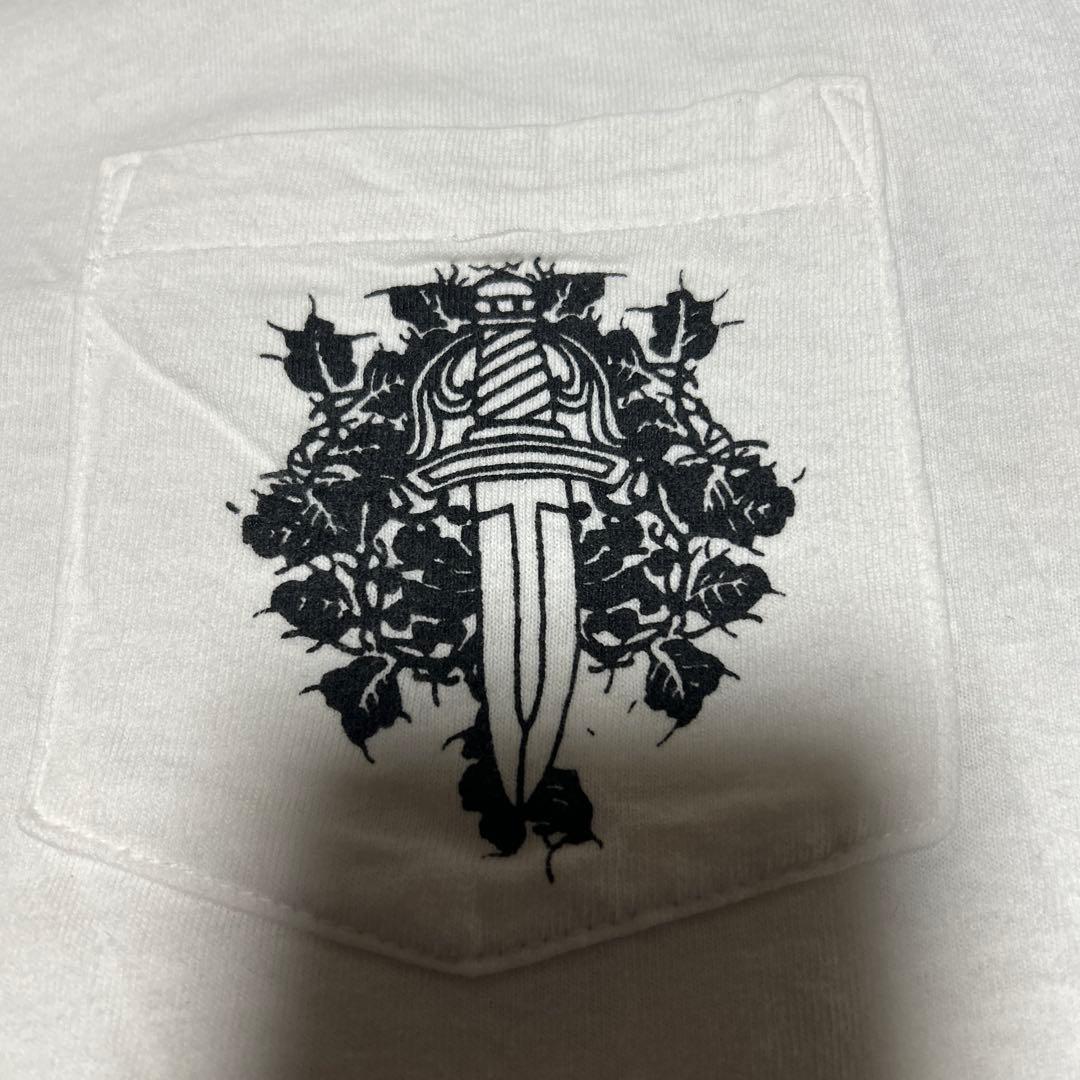 L CHROME HEARTS フローラル ダガー　ロンT クロムハーツ 初期