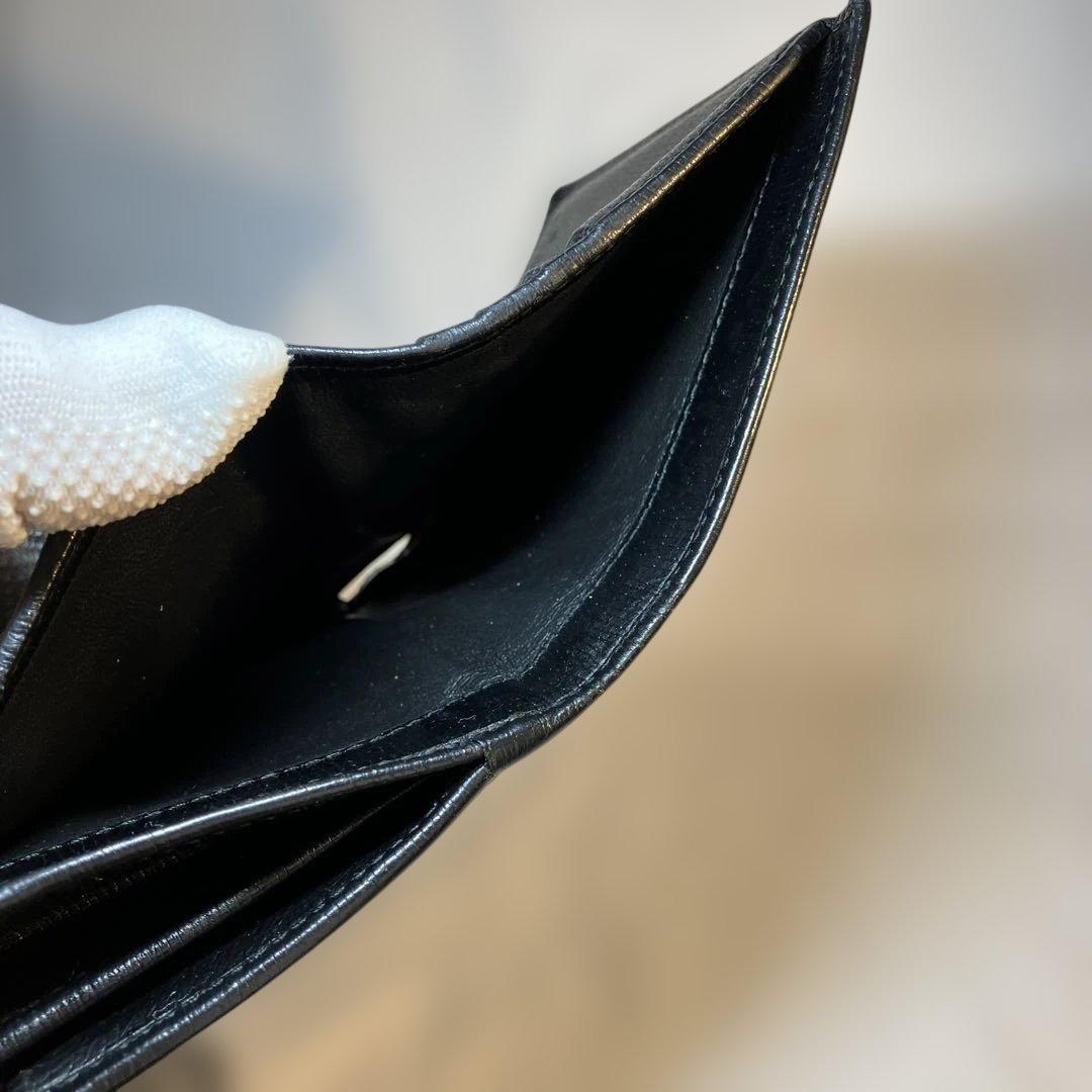 【GUCCI 】グッチ ジャッキーコンパクトウォレット 二つ折り財布 ブラック