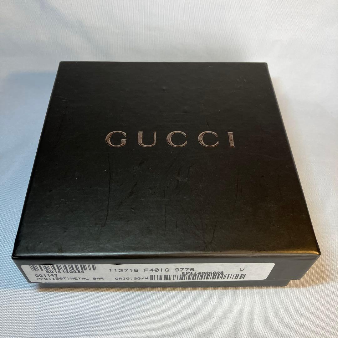 【GUCCI 】グッチ ジャッキーコンパクトウォレット 二つ折り財布 ブラック