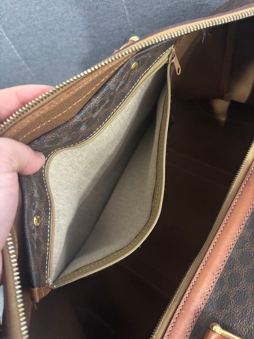 CELINE セリーヌ　ボストンバッグ　マカダム