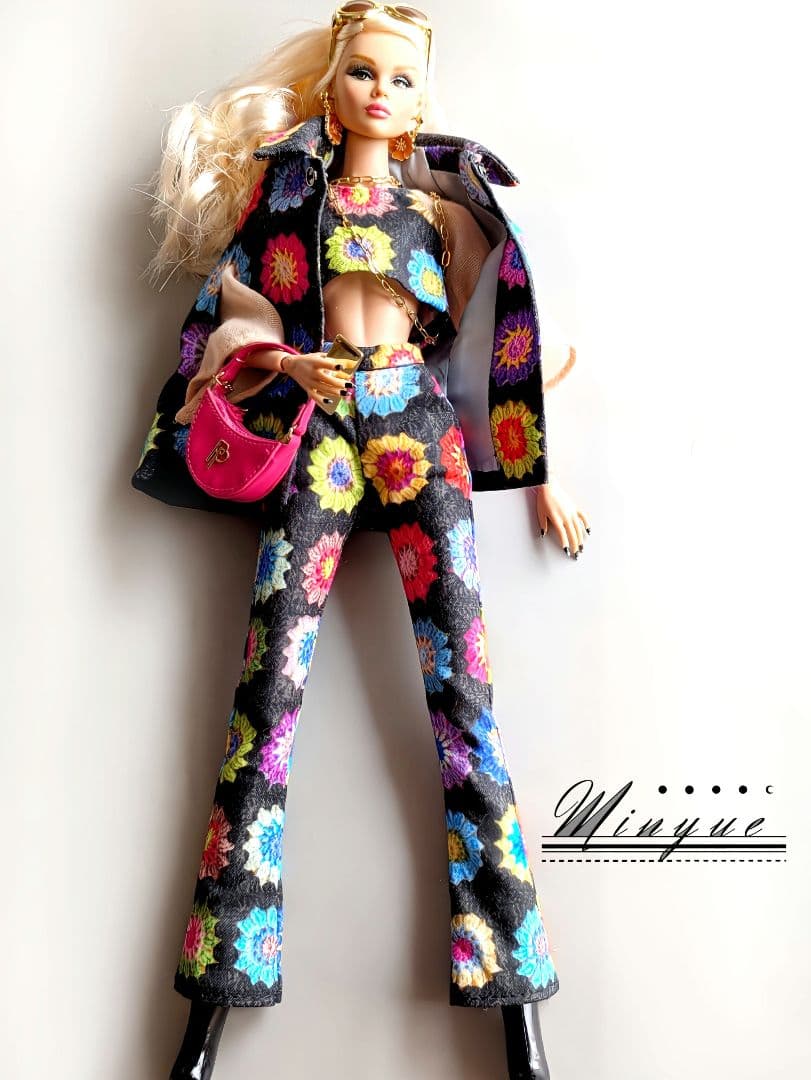 ポピーパーカー 花柄セットアップコーデセット