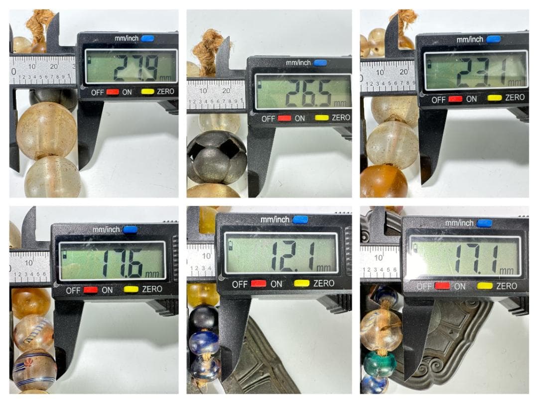 北海道アイヌ民族　アイヌ玉　首飾りタマサキ