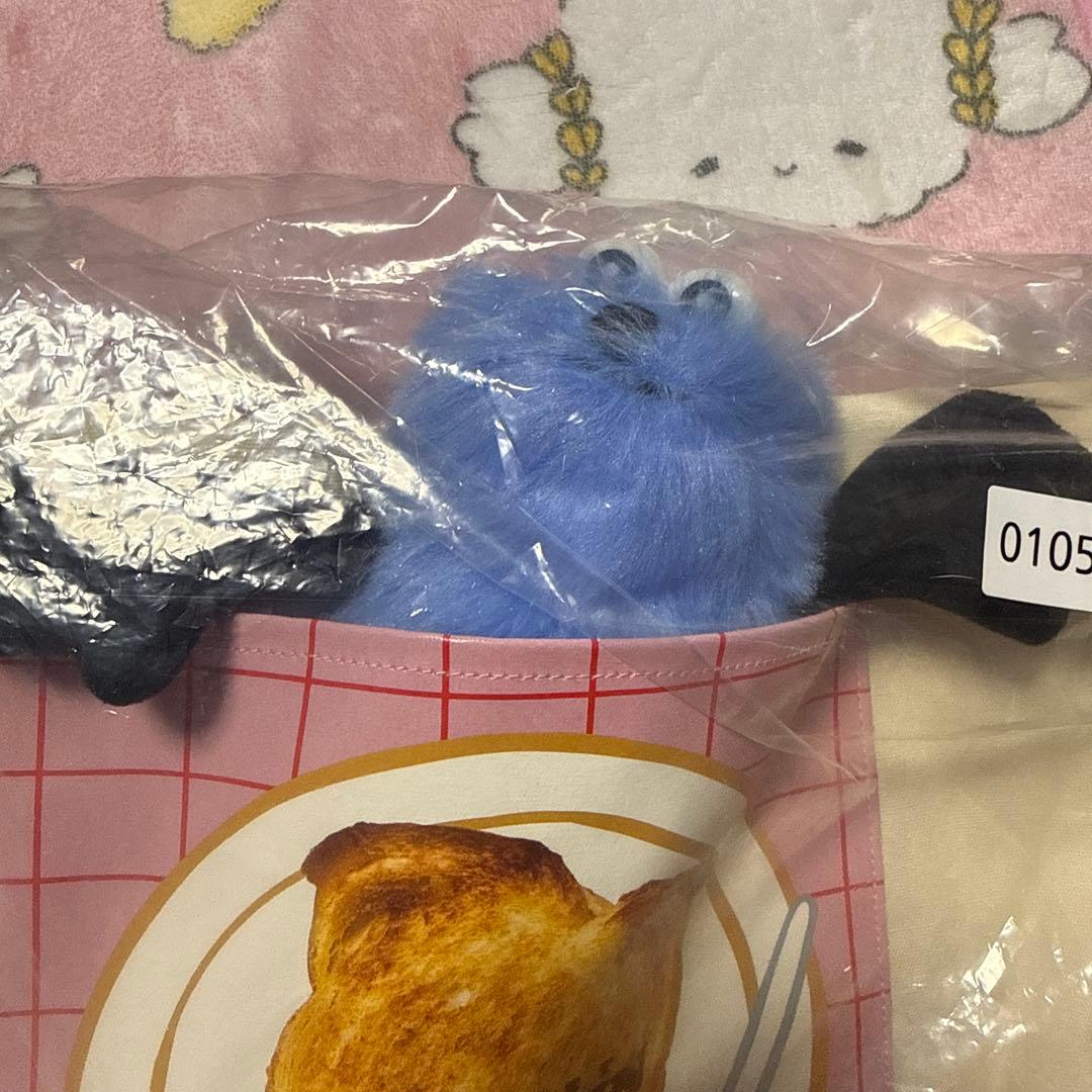 パペットスンスン一番くじ　B賞　ぬいぐるみ付トートバッグ