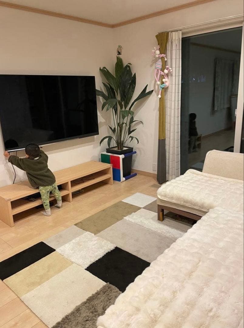 黒のL字型ソファ 引き取り限定