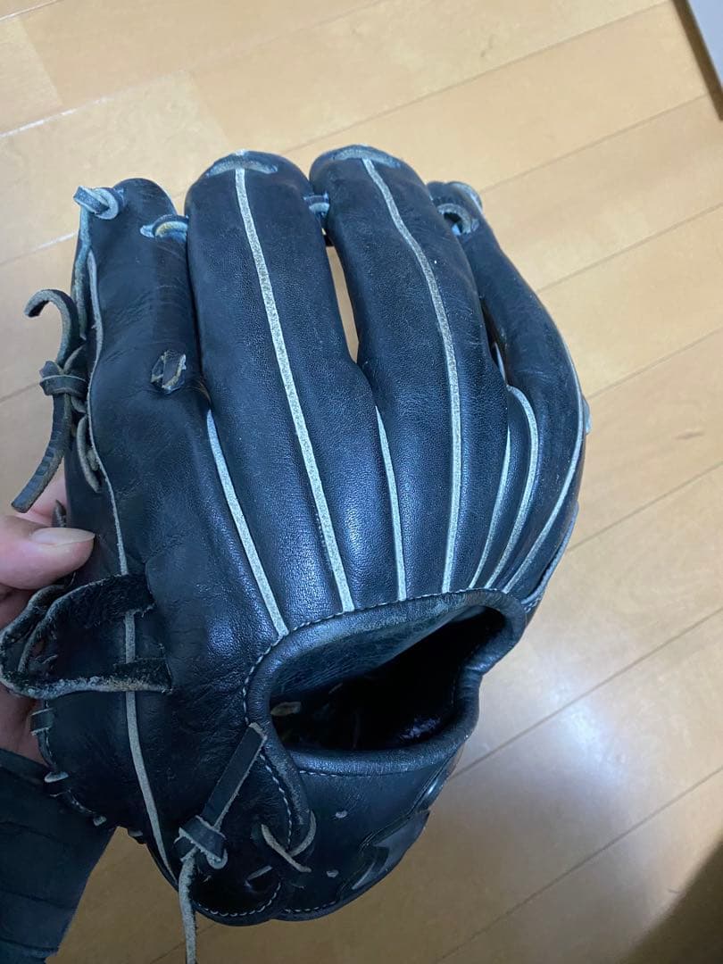 プロエッジ 軟式グローブ 黒