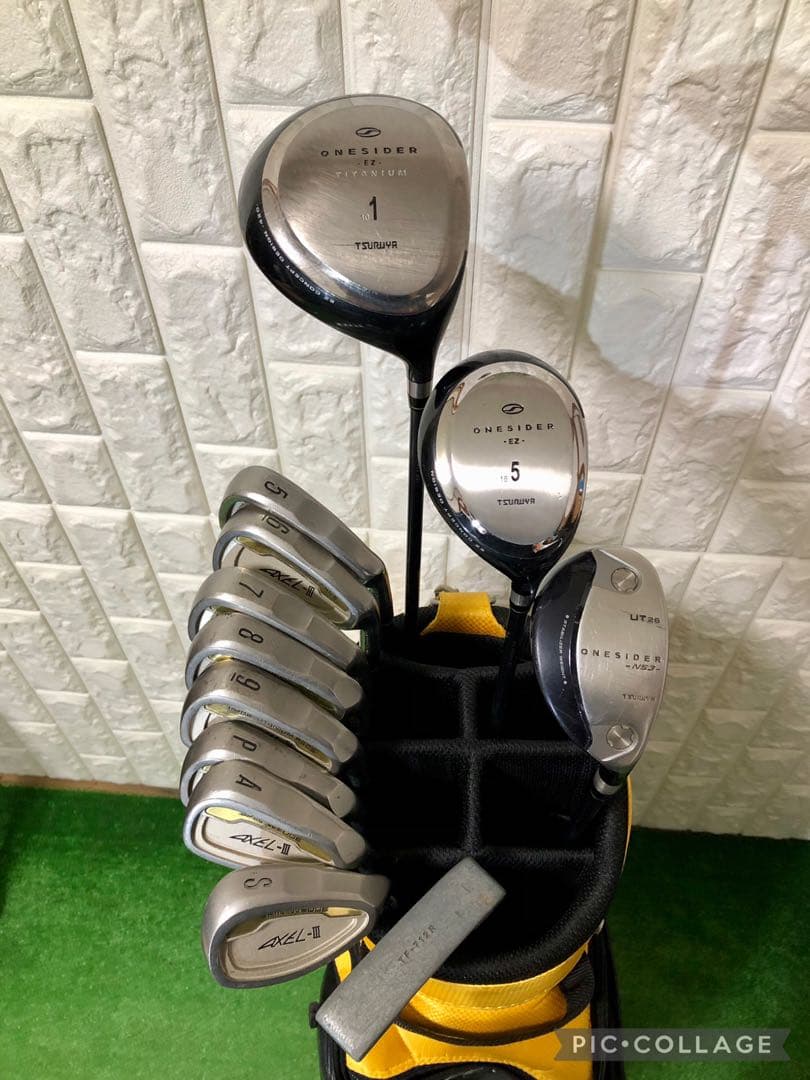 初心者おすすめ☆メンズ ゴルフクラブセット☆ワンサイダー☆キャディバッグ付