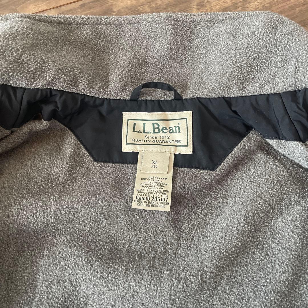 ＬＬBean 黒　ウォームアップジャケット　スタンドカラー