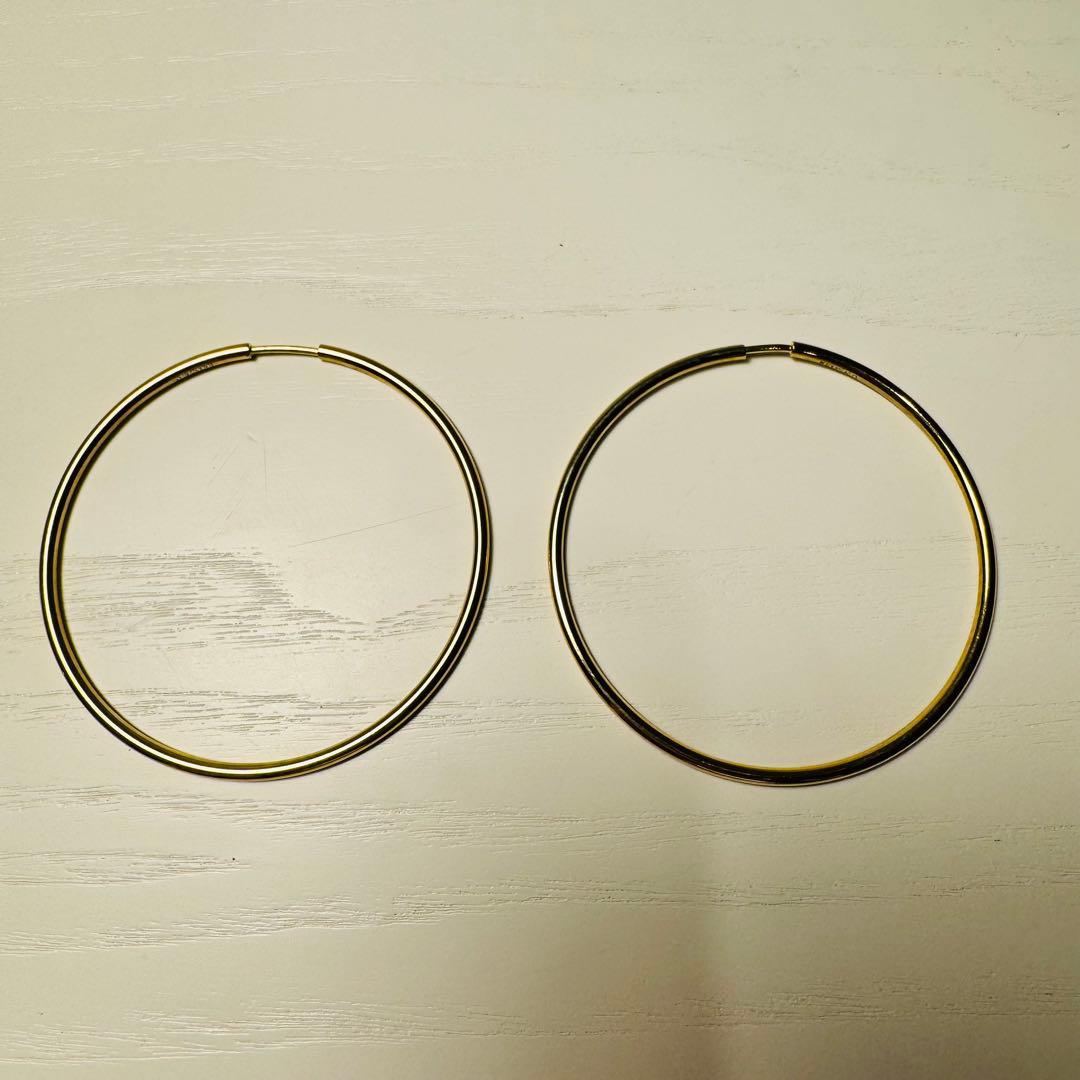 MARIA BLACK マリアブラック フープピアス 5cm