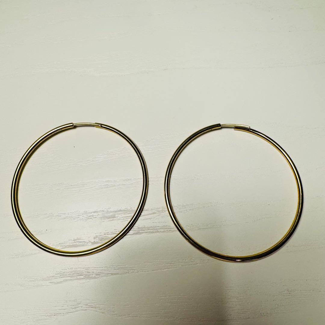 MARIA BLACK マリアブラック フープピアス 5cm