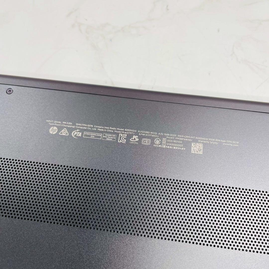 Windowsノート本体 HP Spectre x360 13 i7 7500U 16GB 1TB