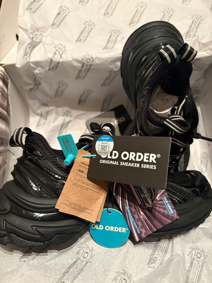 ★値下げ相談OK★OLD ORDER Dad Sneakerブラック26.5cm