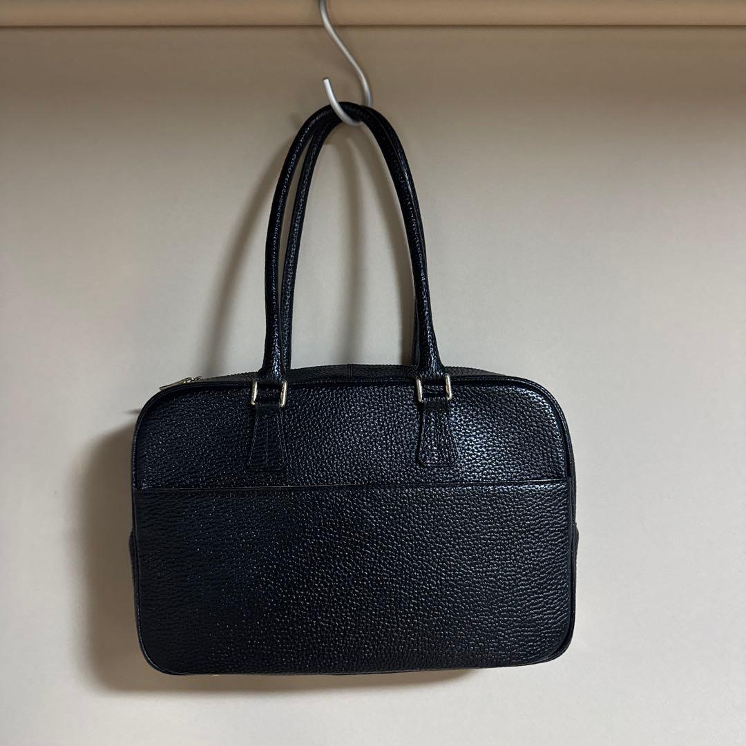 ADMJ 牛革シュリンクレザーボストンバッグ