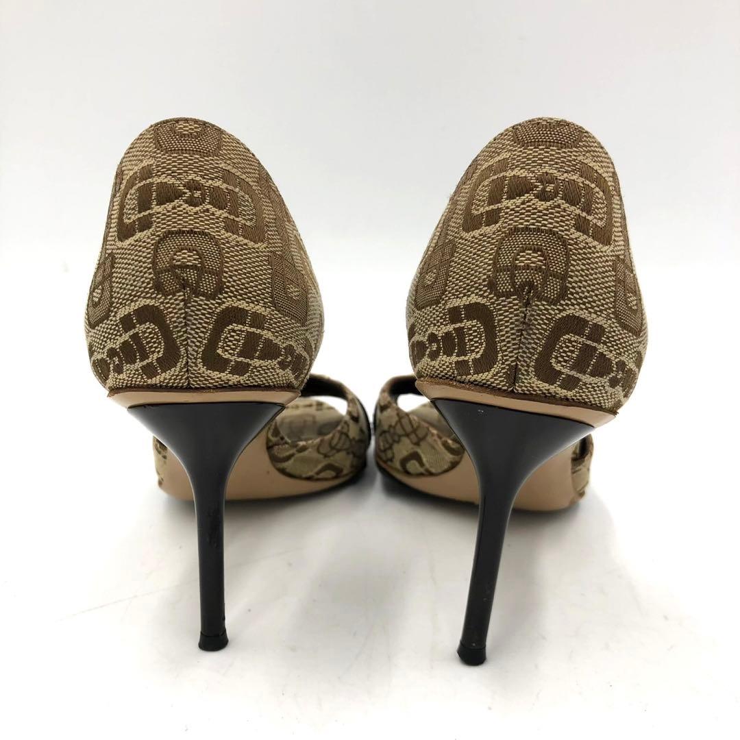 グッチ GUCCI パンプス 317030 GGキャンバス サイズ35