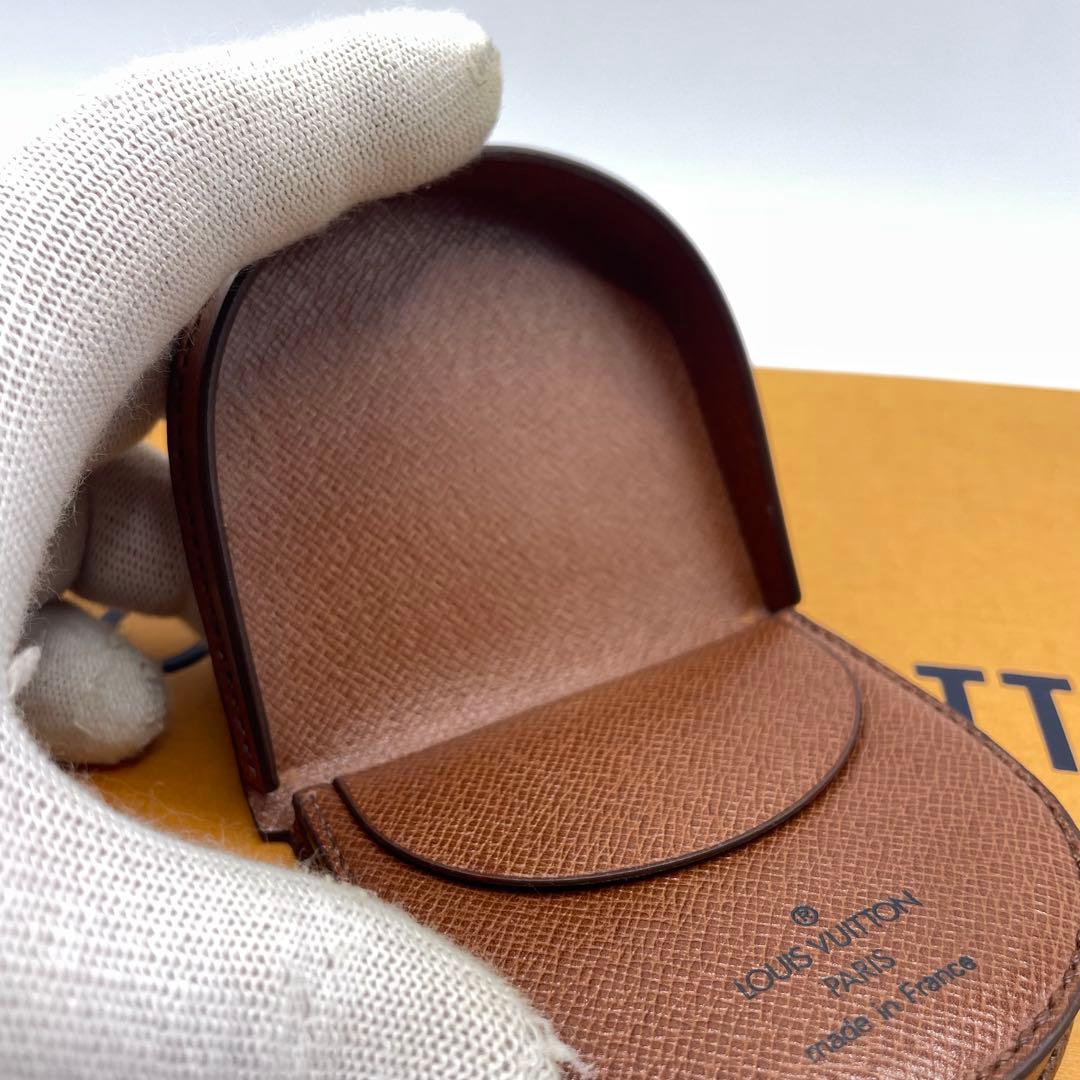 【美品】ルイヴィトン　ケース　ポルトモネキュベット　モノグラム　小銭入れ