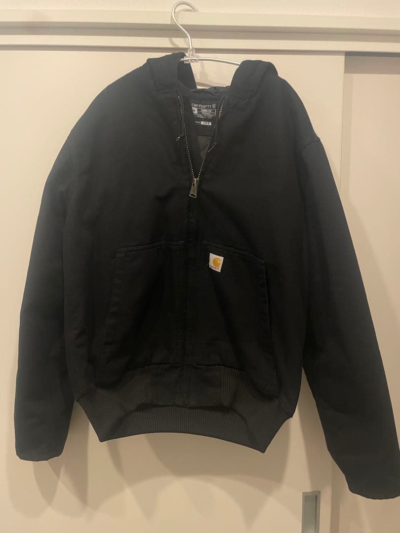 ア*ク様 着用2回　Carhartt ブラック ジャケット M ルーズフィット