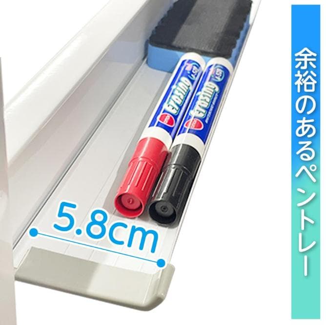 ホワイトボード 1800×900 脚付き 両面 回転式 スチール キャスター付き
