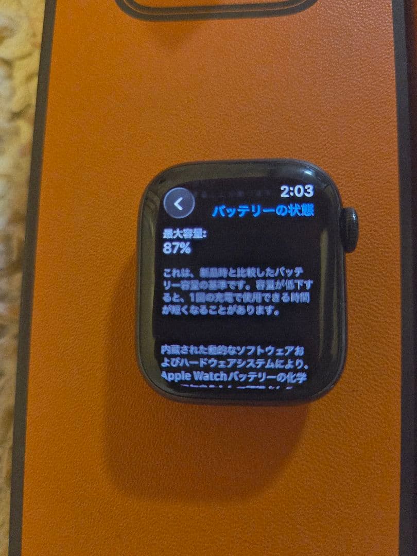 【限定値下げ】美品 Apple watch Hermes S7 41mmブラック