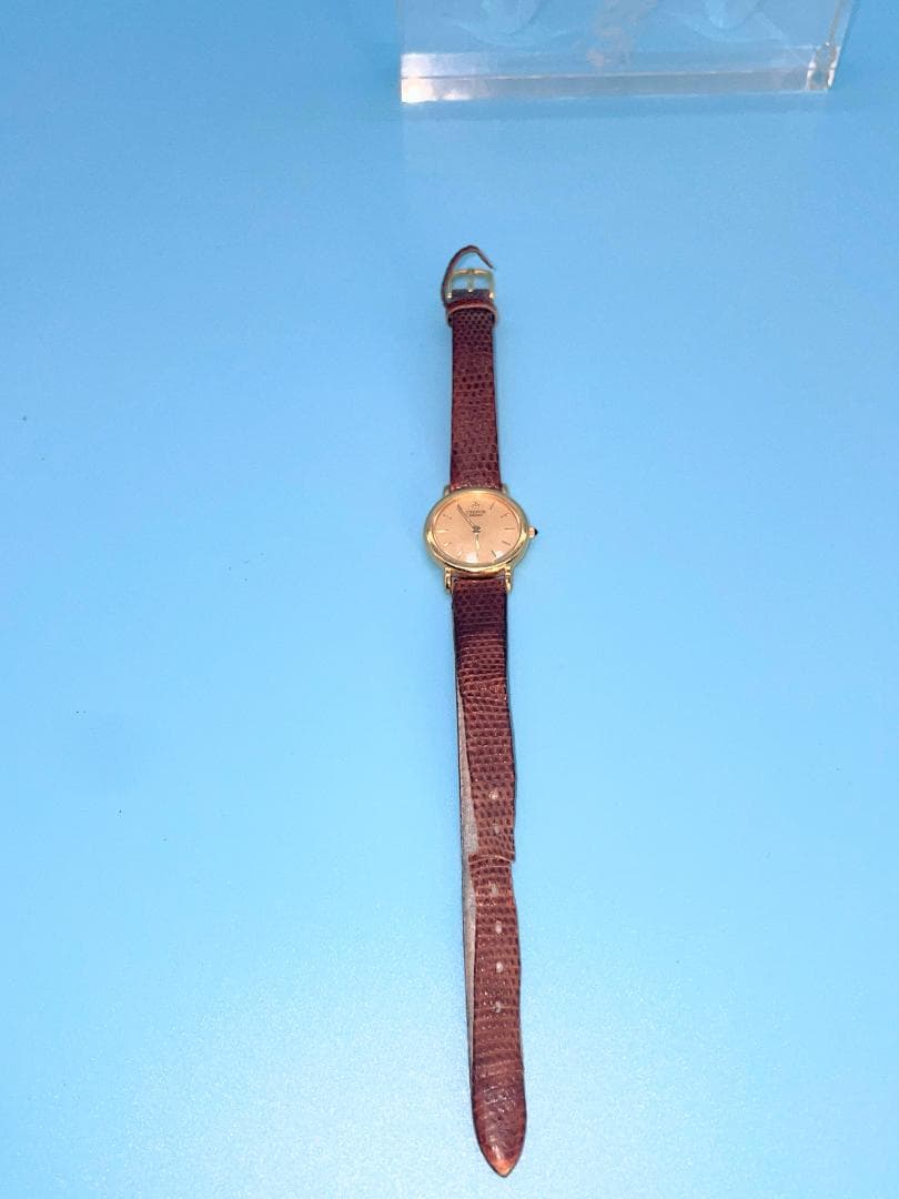 SEIKO CREDOR レディース 純金 18KT 腕時計 クォーツ