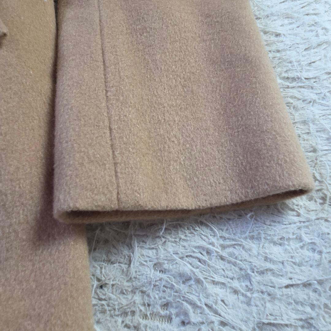 極美品 イネド カシミヤ100% ロングコート キャメル ブラウン サイズM
