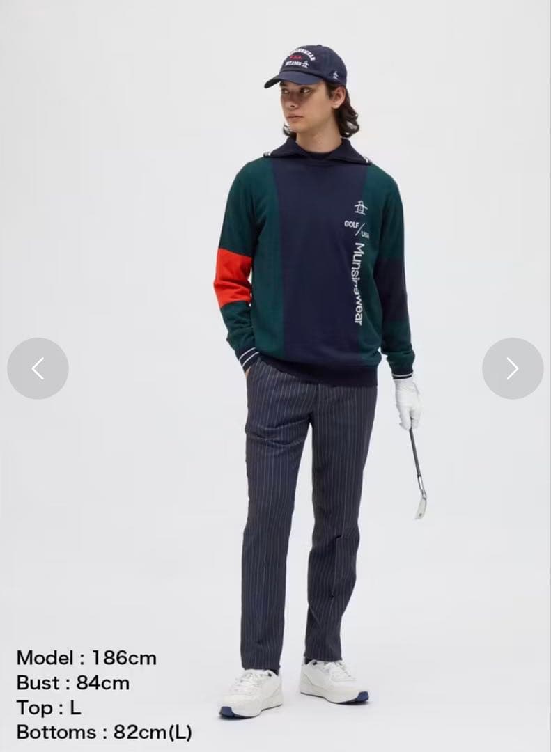 【値下中】Munsingwear クルーネックセーター（新品）