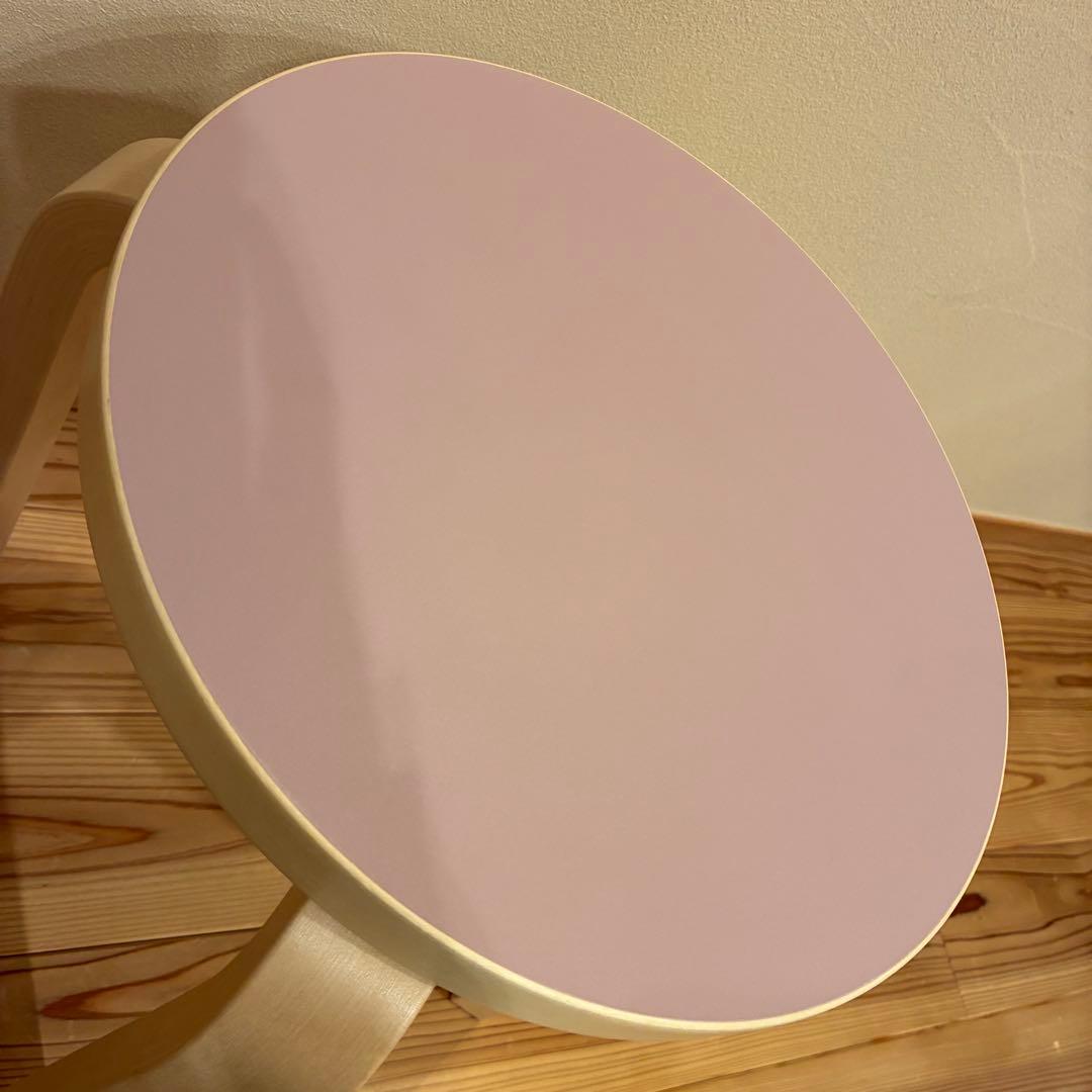 【新品•完売】アルテック　スツールE60 4本脚　ソフトライラック