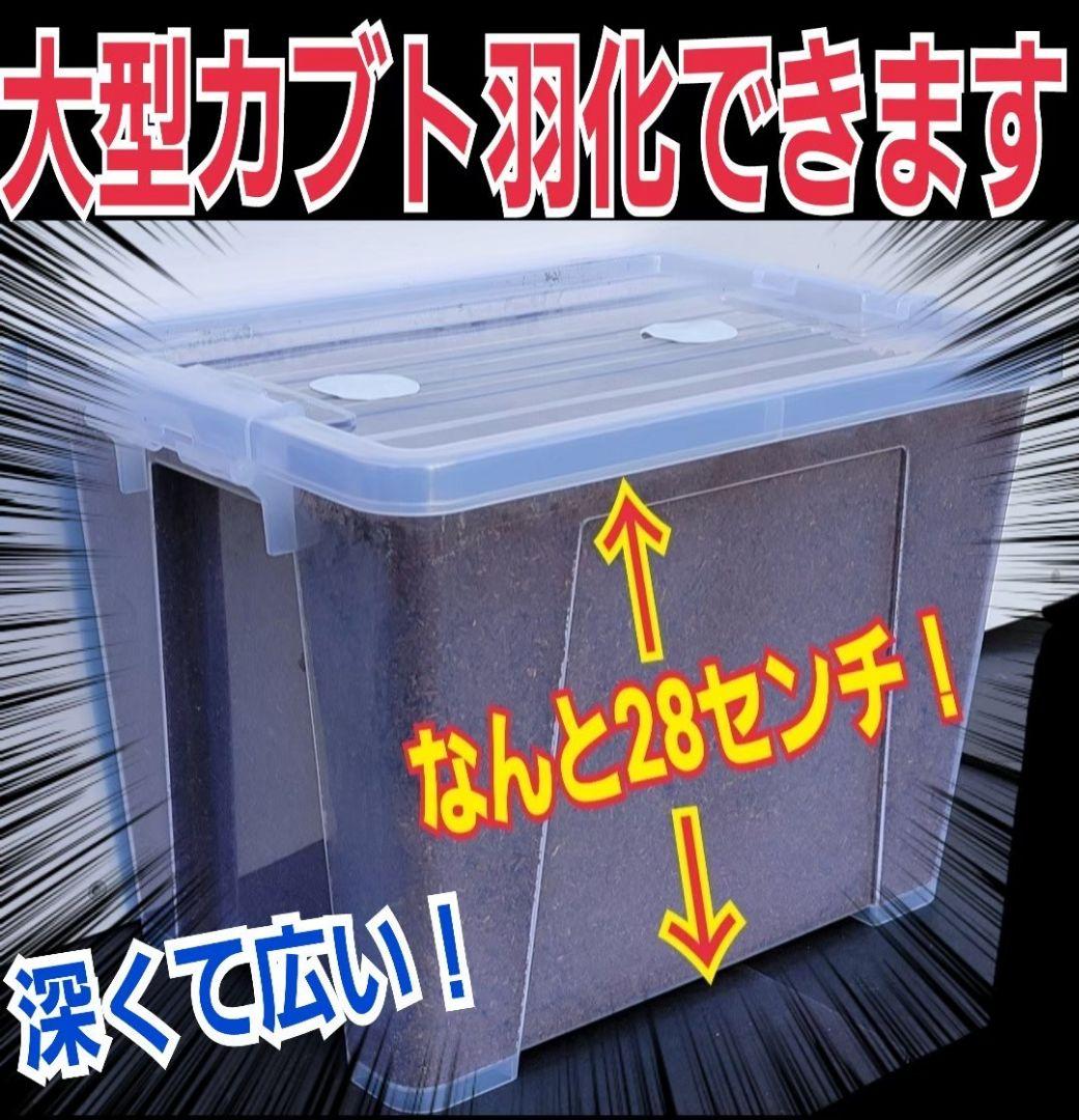 デカイ！20Lケース入りプレミアム発酵カブトムシマット【2セット】幼虫入れるだけ