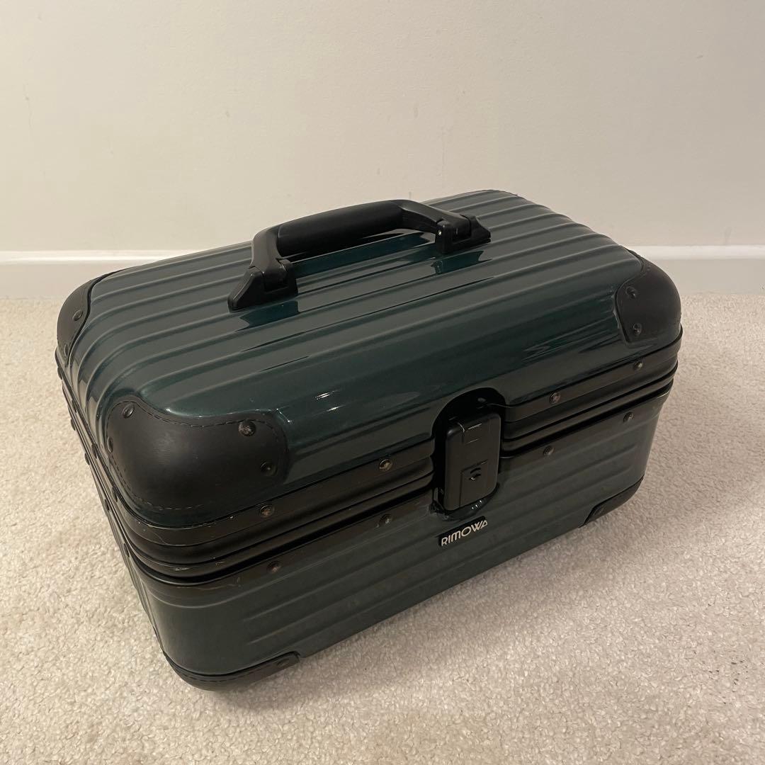 RIMOWA Samba Nova ビューティケース 18L グリーン 鍵付き