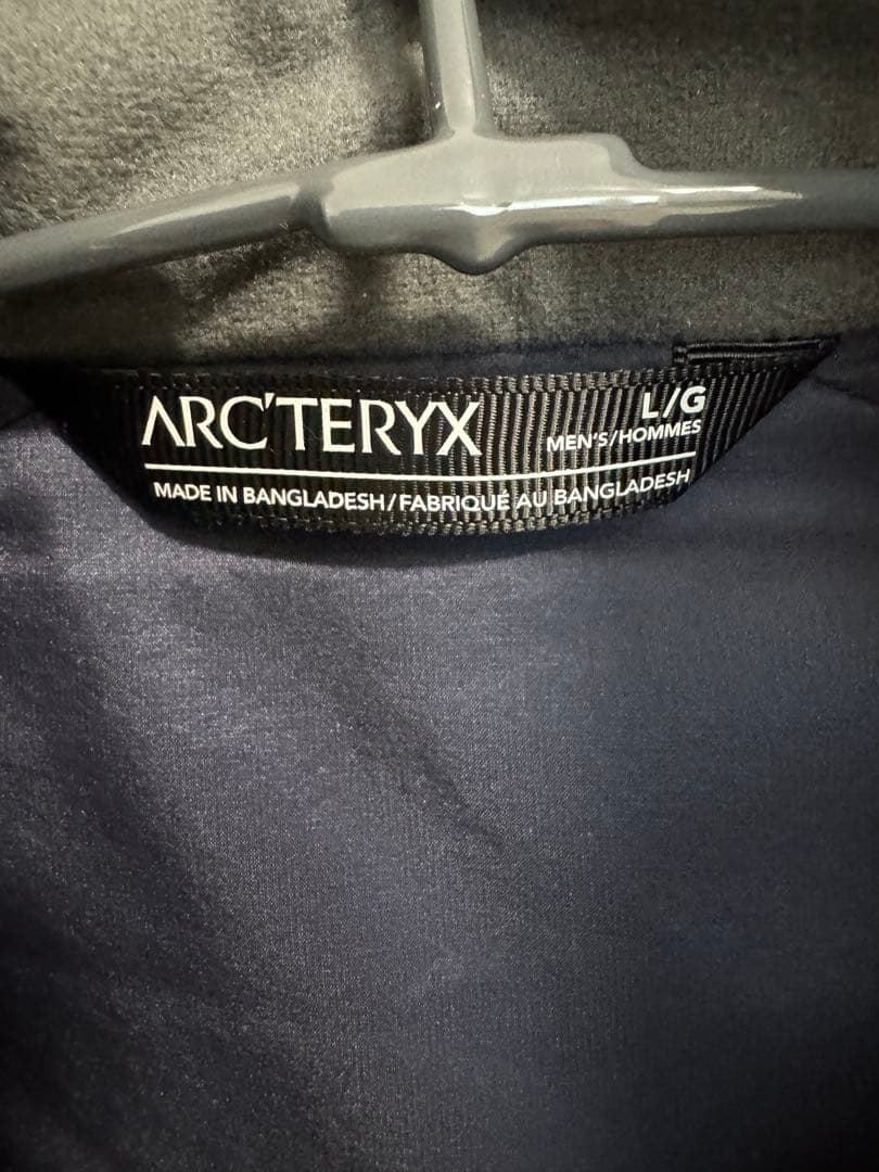 【美品】ARC'TERYX アークテリクス アトム ジャケット サイズL