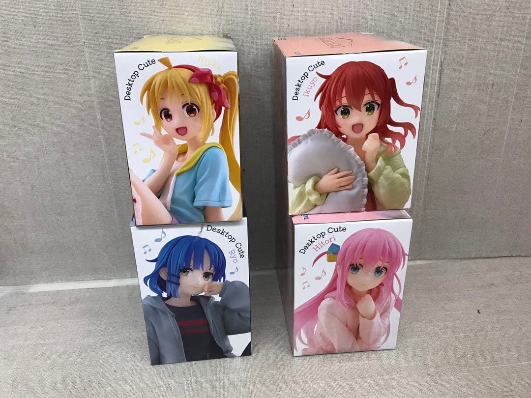 未開封品　『ぼっち・ざ・ろっく！』 Desktop Cute フィギュア　4点