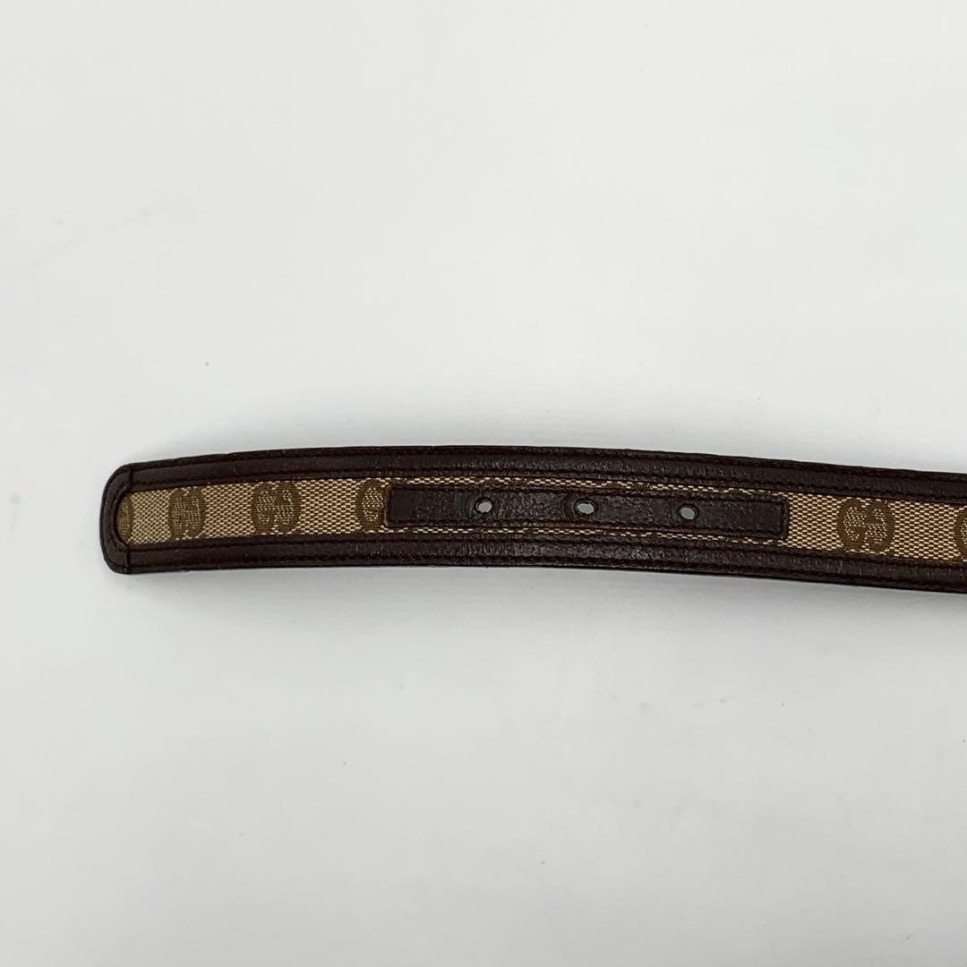 GUCCI グッチ ベルト BELT インターロッキング GGキャンバス
