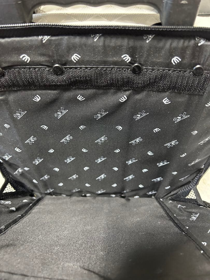 【美品】MU SPORTS キャリーケース シンプル ホワイト ミエコ ウエサコ