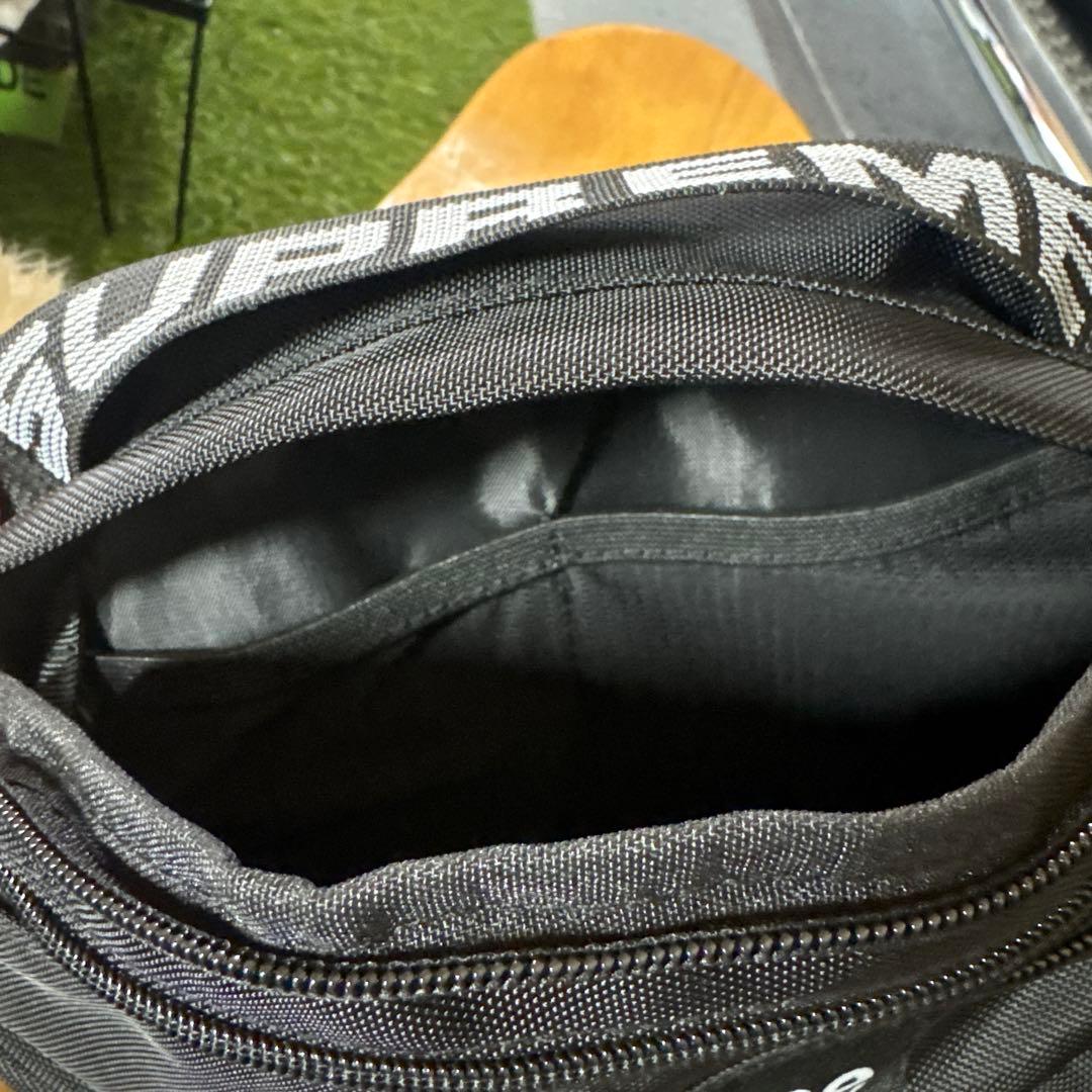 Supreme ボディバッグ ブラック CORDURA