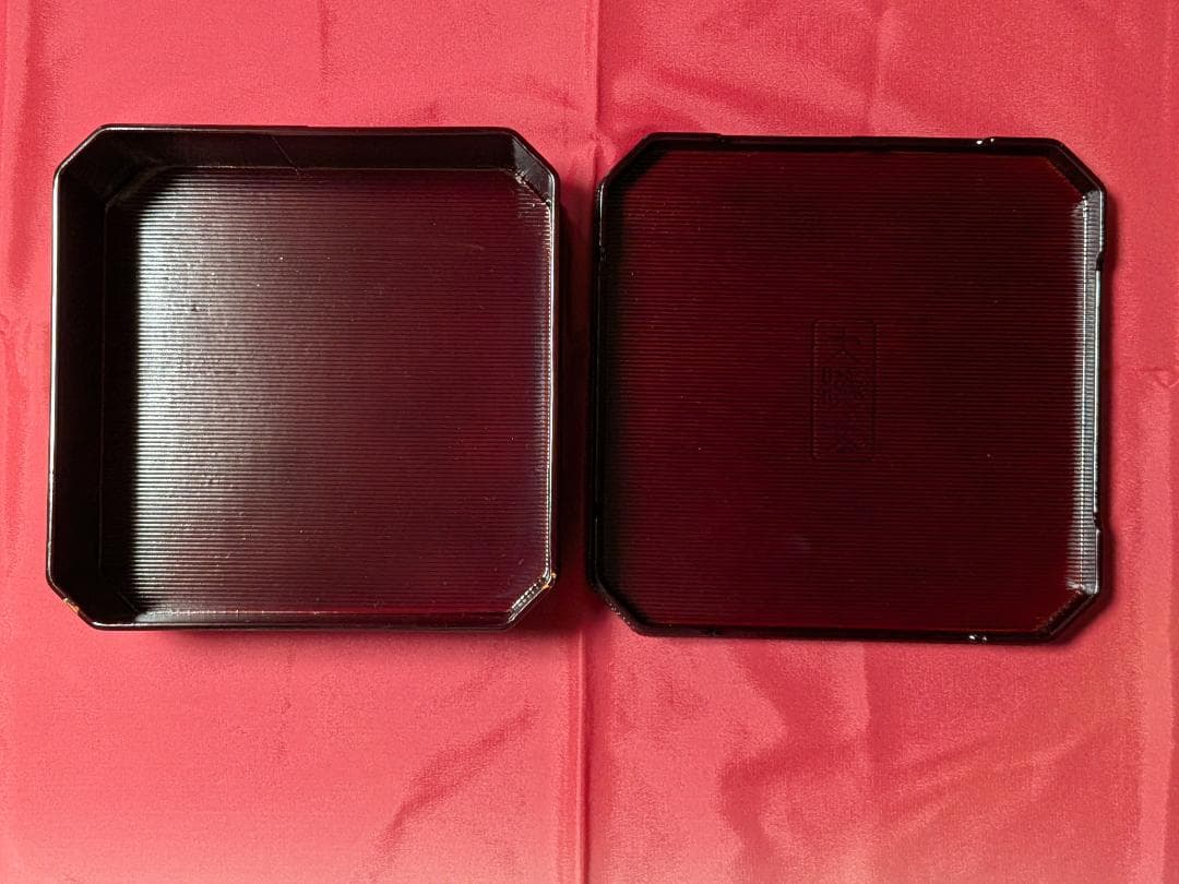 飛騨春慶塗　大徳寺　弁当箱　５客