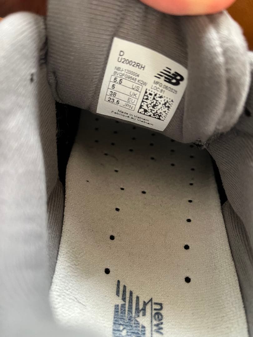 靴 New Balance U2002RH DARK GRAY