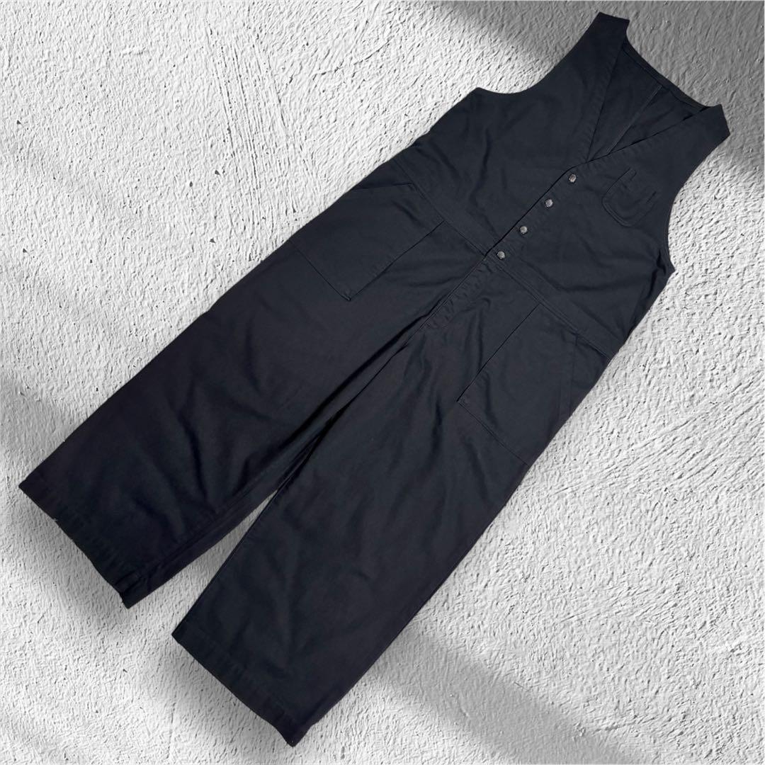 極美品★soulberry ソウルベリー　デニムじゃないサロペット