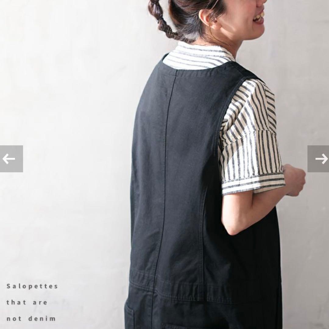 極美品★soulberry ソウルベリー　デニムじゃないサロペット