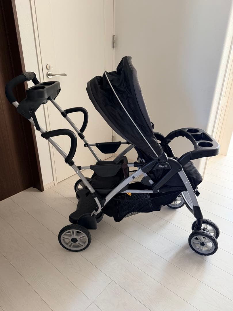 【送料込み】GRACO 2人乗りベビーカー　RoomFor2